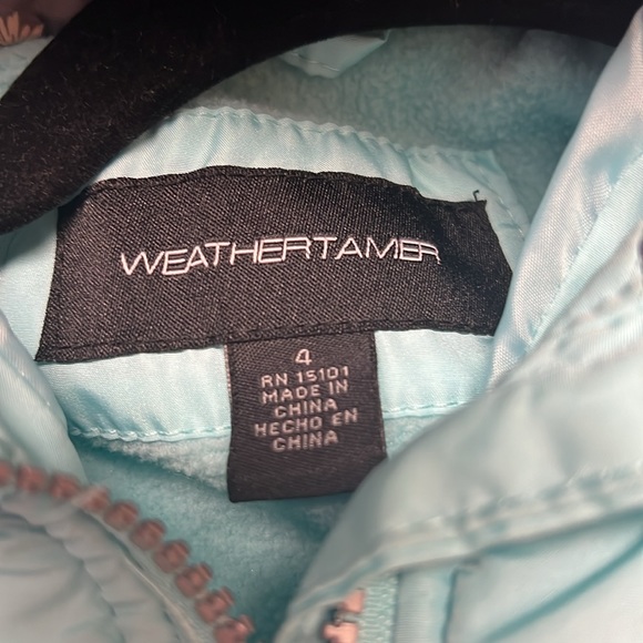 Girls Puffer Coat size 4 - Picture 2 of 4